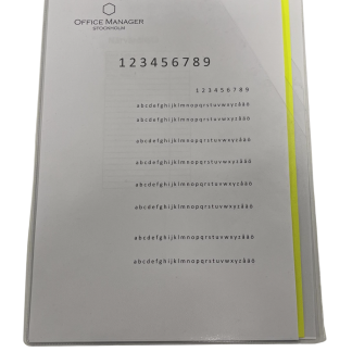 Premium 3-fliksmapp, slitstark