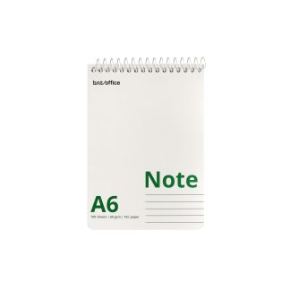 Kollegieblock A6, kraftigt omslag, linjerat