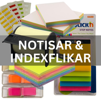 Notisar & Indexflikar