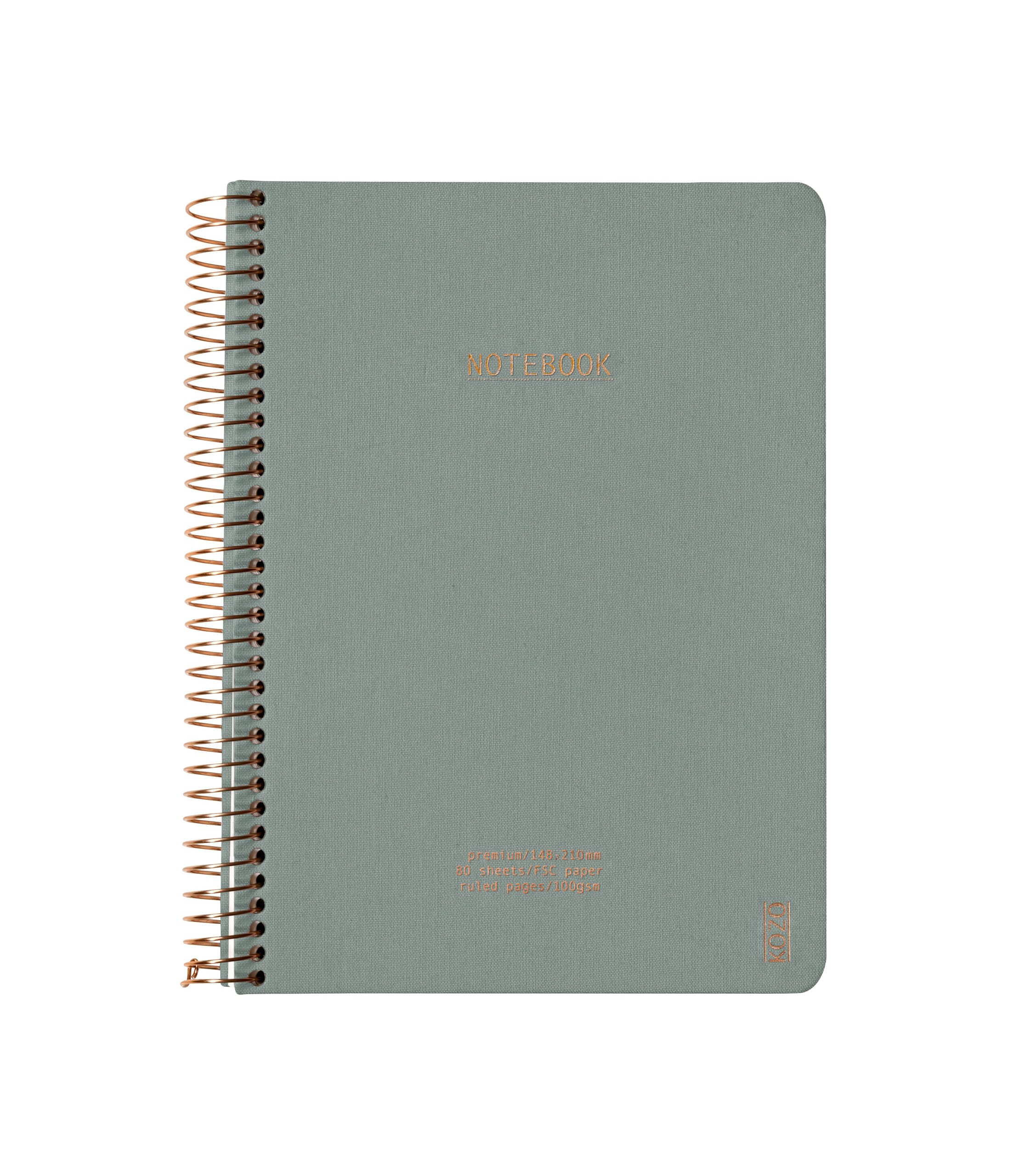 KOZO Anteckningsbok A5 Premium, finns i flera färger - Bild 4