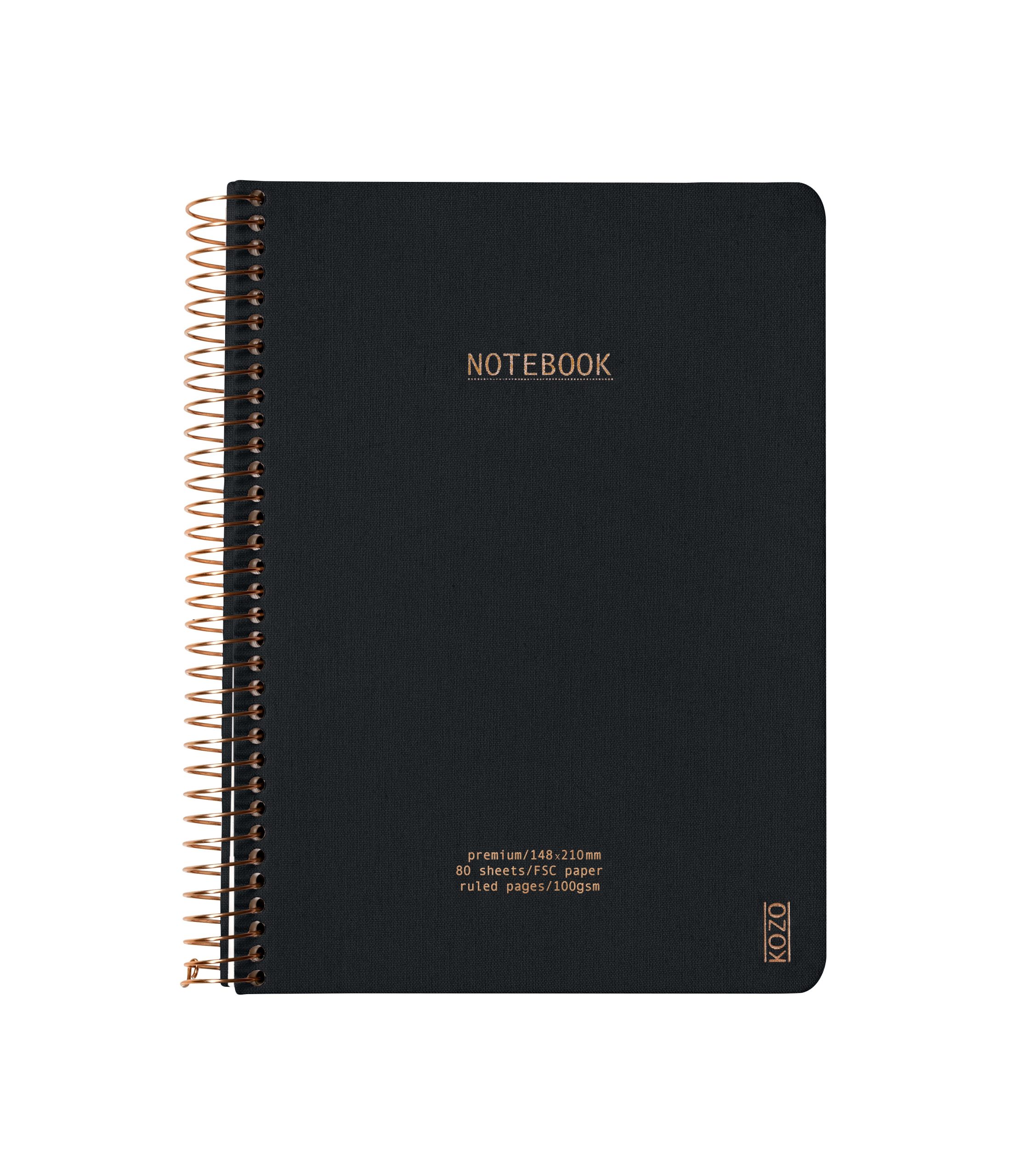 KOZO Anteckningsbok A5 Premium, finns i flera färger - Bild 2