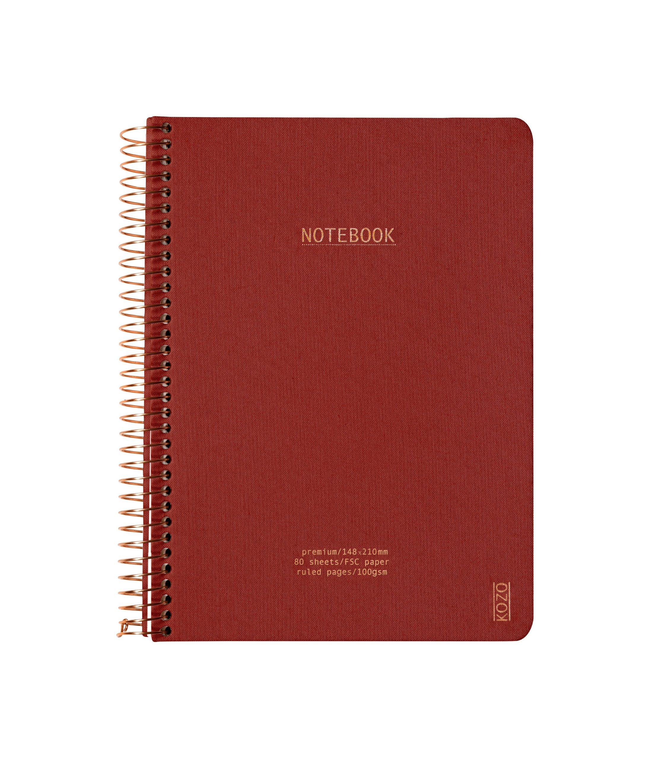 KOZO Anteckningsbok A5 Premium, finns i flera färger - Bild 5