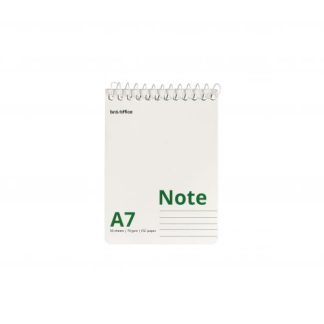 Kollegieblock A7, kraftigt omslag, linjerat